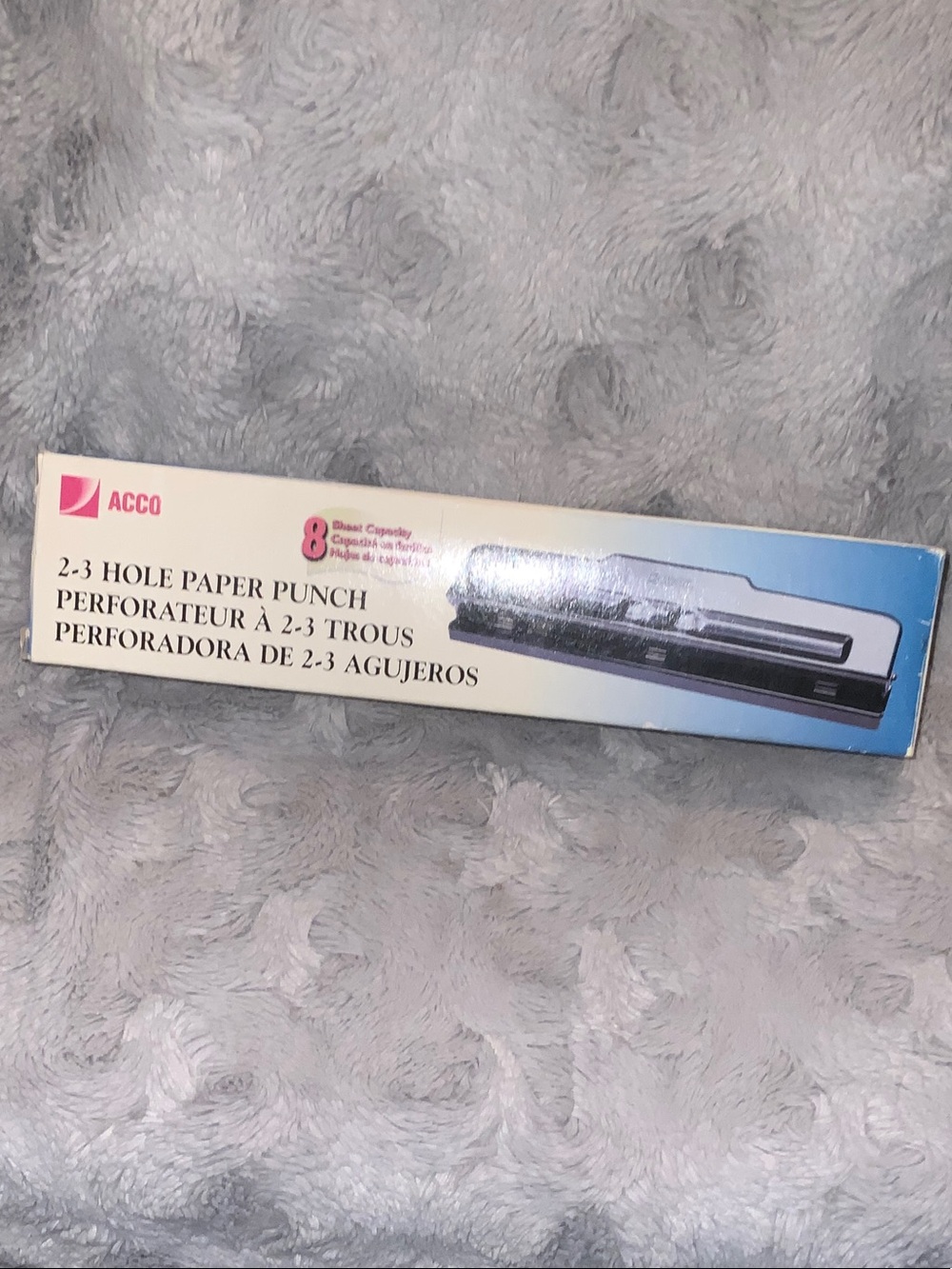 3$🤩ACCO 2-3 Hole Paper Punch - Black